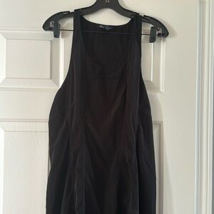 Black High low dress